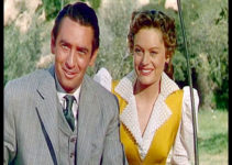 MacDonald Carey as Pete Carver and Alexis Smith as Elizabeth Trent in Cave of Outlaws (1951)