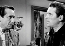 Victor Jory as Jared Tetlow and Howard Duff as Tom Ketchum in Blackjack Ketchum, Desperado (1956)