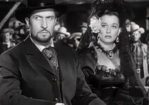 Vincent Price as Baron James Addison Reavis and Ellen Drew as his wife Sofia in The Baron of Arizona (1950)