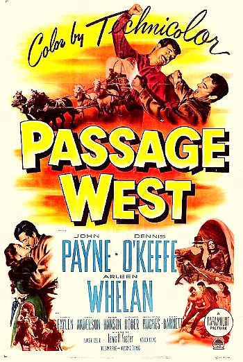 Passage West (1951) poster