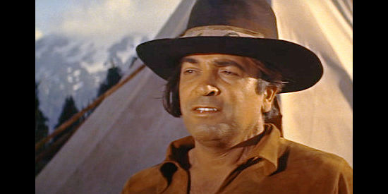 Paul Fierro as Nato, the Indian scout Lt. Niles Ord frequently relies upon in Oregon Passage (1958)