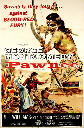 Pawnee (1957) poster