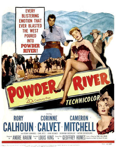 Powder River (1953) poster