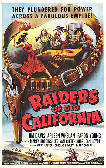 Raiders of Old California (1957) poster