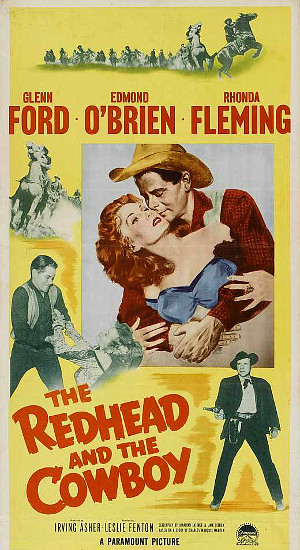 Redhead and the Cowboy (1951) poster