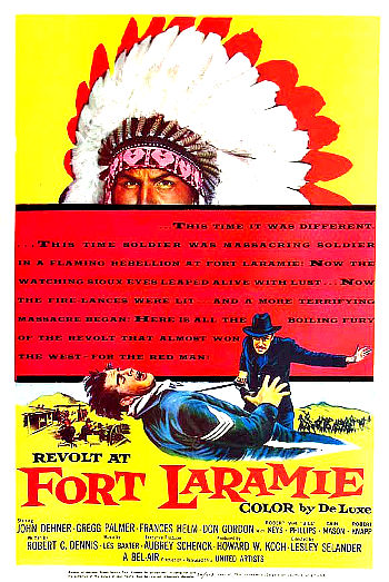Revolt at Fort Laramie (1957) poster