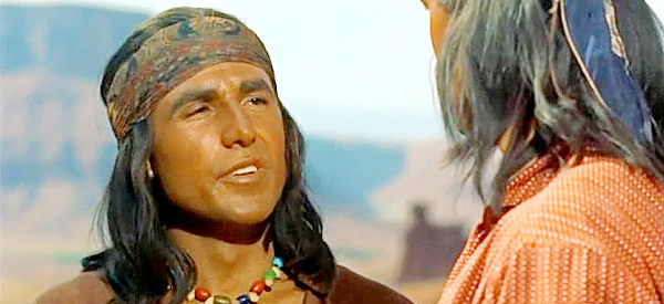 Rex Reason as Naiche, Cochise's more war-like son, who lusts after Oona in Taza, Son of Cochise (1954)