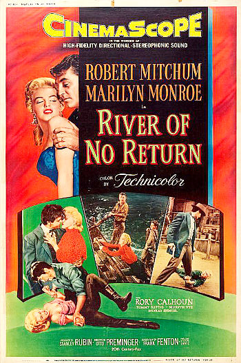 River of No Return (1954) poster