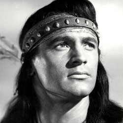 Rock Hudson as Taza in Taza, Son of Cochise (1953)
