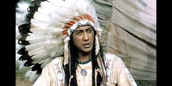 Rodd Redwing as Red Knife, a Comanche chief at odds with Cochise in Conquest of Cochise (1953)