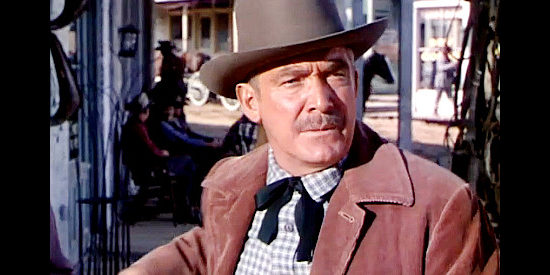 Roy Roberts as Nick Buckley, the rancher who lets Jim Harvey borrow Tumbleweed in Tumbleweed (1953)