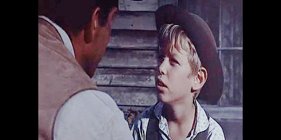 Rusty Swope as Midge Granger, Ruth's young son in Good Day for a Hanging (1959)