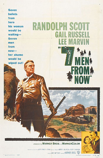 Seven Men from Now (1956) poster