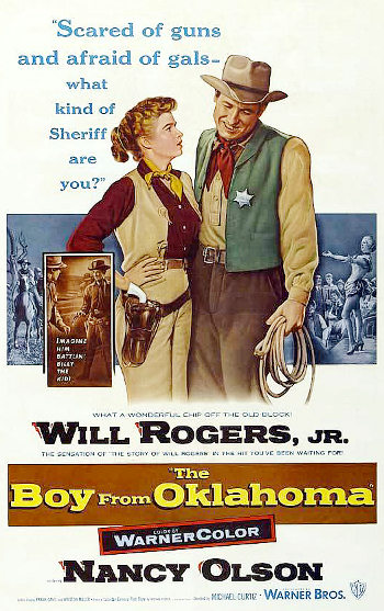 The Boy from Oklahoma (1954) poster