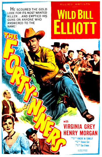 The Forty-Niners (1954) poster
