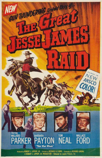 The Great Jesse James Raid (1953) poster