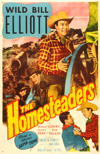 The Homesteaders (1953) poster