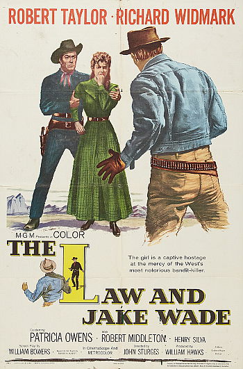 The Law and Jake Wade (1958) poster