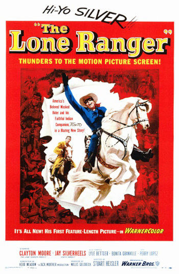 The Lone Ranger (1956) poster