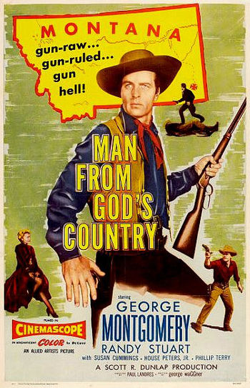 The Man from God's Country (1958) poster