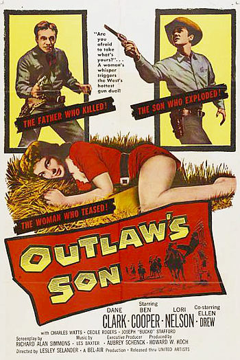The Outlaw's Son (1957) poster