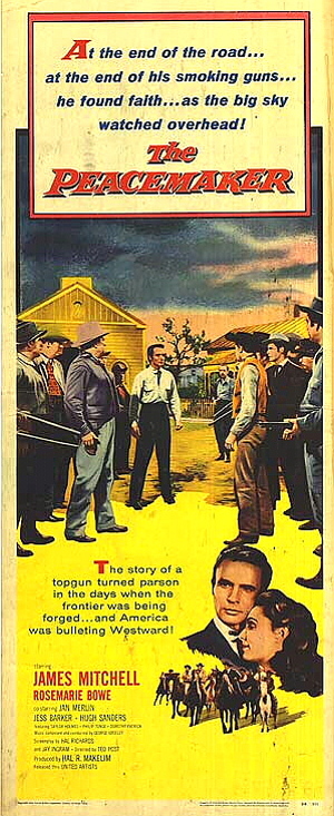The Peacemaker (1956) poster