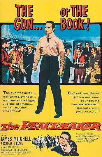 The Peacemaker (1956) poster