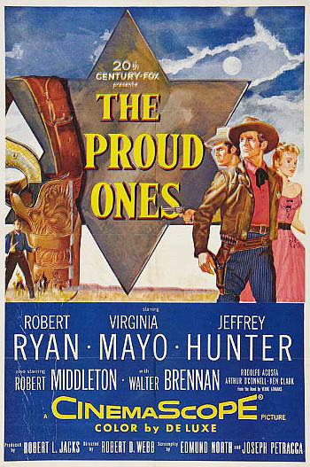 The Proud Ones (1956) poster