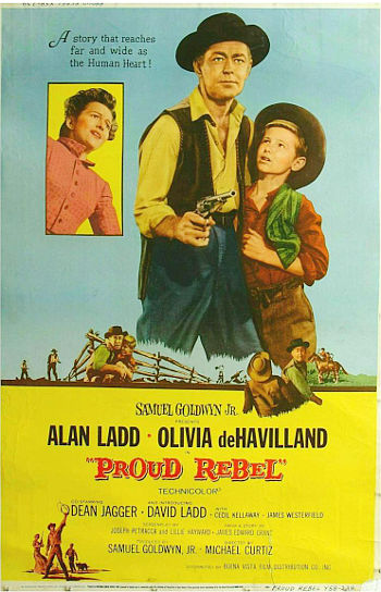 The Proud Rebel (1958) poster