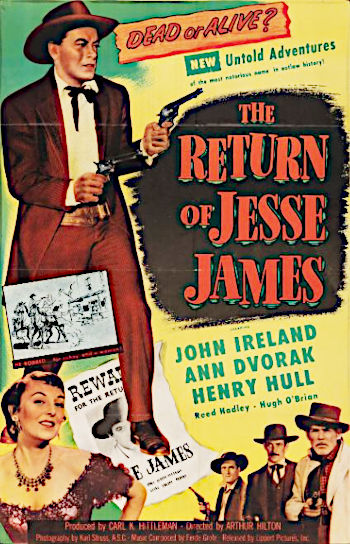 The Return of Jesse James (1950) poster