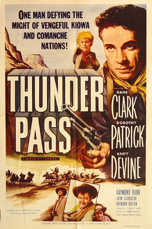 Thunder Pass (1954) poster