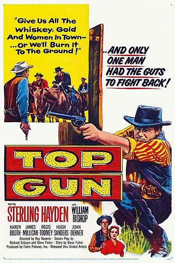 Top Gun (1955) poster