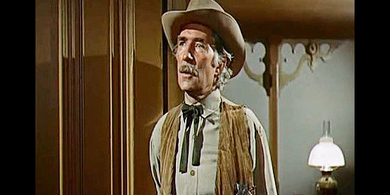 Trevor Bardette as Sheriff Joseph Bailey, the man whose death Tom Destry investigates, much to Decker's dismay, in Destry (1954)