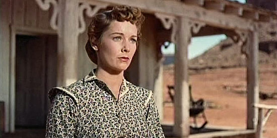 Vera Miles as Laurie Jorgenson, Martin Pawley's long-suffering girlfriend in The Searchers (1956)