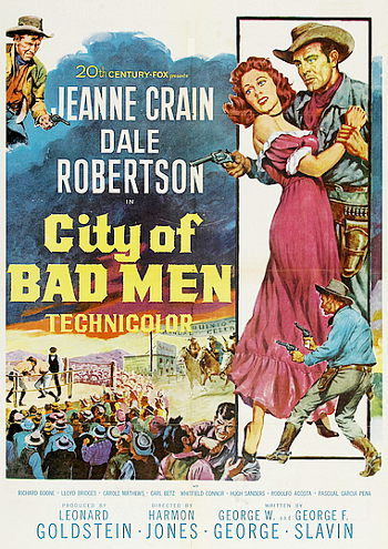 City of Bad Men (1953) poster