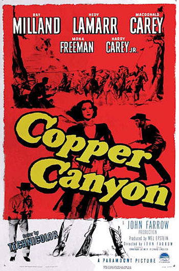 Copper Canyon (1950) poster