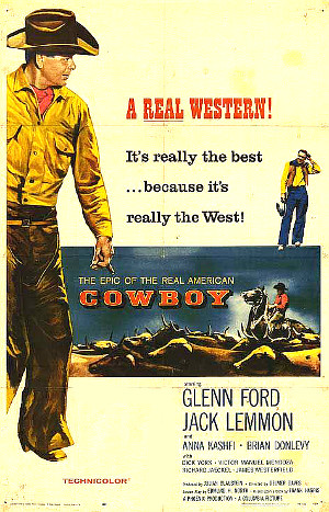 Cowboy (1958) poster 