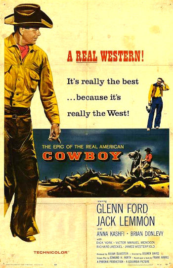 Cowboy (1958) poster