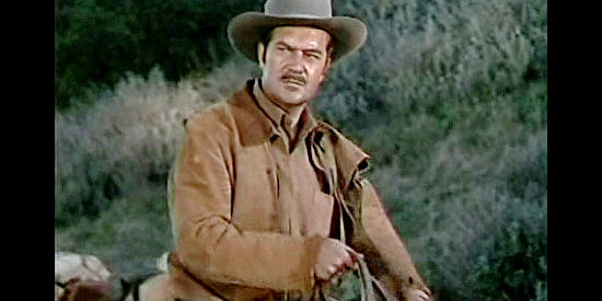 Frank Lovejoy as Sgt. Charlie Baker, Archer's second in command in the rescue attempt in The Charge at Feather River (1953)