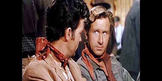 Lloyd Bridges as Gar Stanton, Brett's often misguided brother in City of Bad Men (1953)