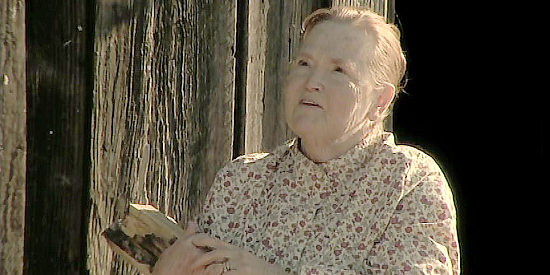Carol Bayers as Mrs. Ford, who helps nurse the wounded Uncle back to health in Living By the Gun (2011)