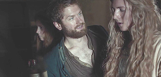 Kyle Soller as Henry with Brit Marling as Augusta in The Keeping Room (2014)