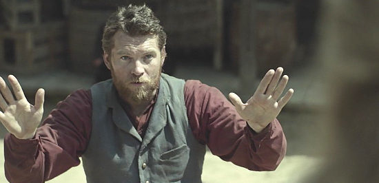 Sam Worthington as Moses in The Keeping Room (2014)