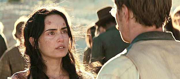 Ana de la Reguera as Maria, wife of a saloon owner, abducted by aliens in Cowboys and Aliens (2011)