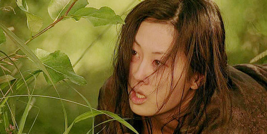 Olivia Cheng as Ye Fung, number four among the Chinese girls rescued by Prentice and Tom in Broken Trail (2006)