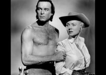 Scott Brady as Blandy and Audrey Totter as Marion Warner in The Vanishing American (1955)