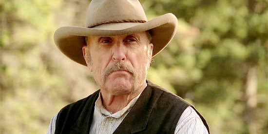 Robert Duval as Prentice Ritter, a man determined to complete the horse drive he started in Broken Trail (2006)