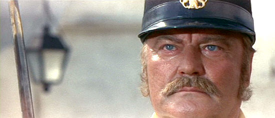 Antonio Gradoli as Major Mattenich, Skimmel's second in command in Adios, Sabata (1970)