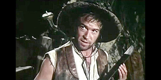 Antonio Molino Rojo as El Matanza, the bandit who does Gonzalez's dirty work in Five Giants from Texas (1966)