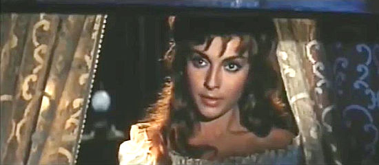 Carolyn Davys as Clementine Hewitt in Gunmen of the Rio Grande (1964)